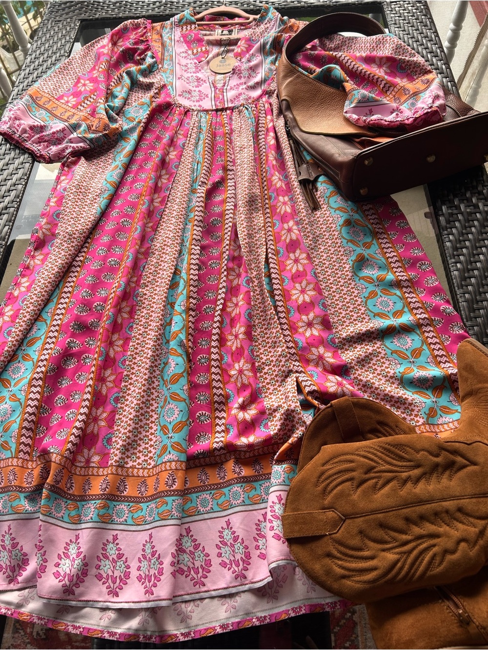 Dress boho Chic XL new with tags